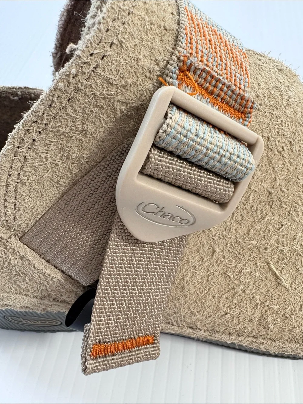 Chaco Paonia Minimalist Rugged Slip-On Clogs Shoes Tan Wool Lined Women’s Sz9